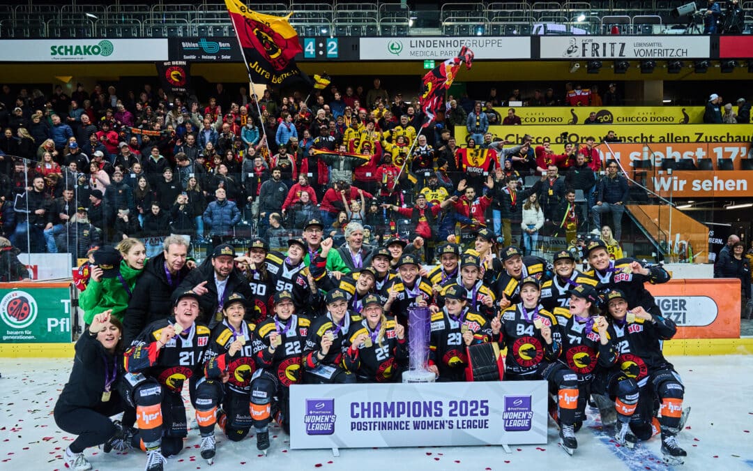 Die SCB Frauen sind Schweizer Meisterinnen
