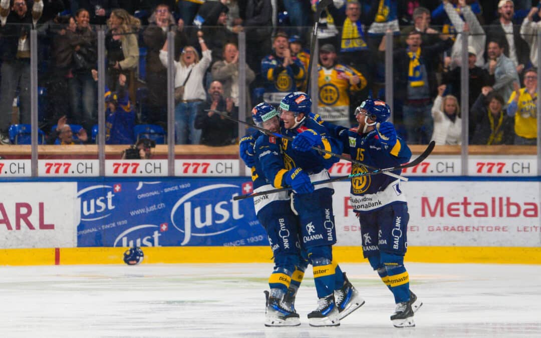 HC Davos sichert sich zwei Matchpucks