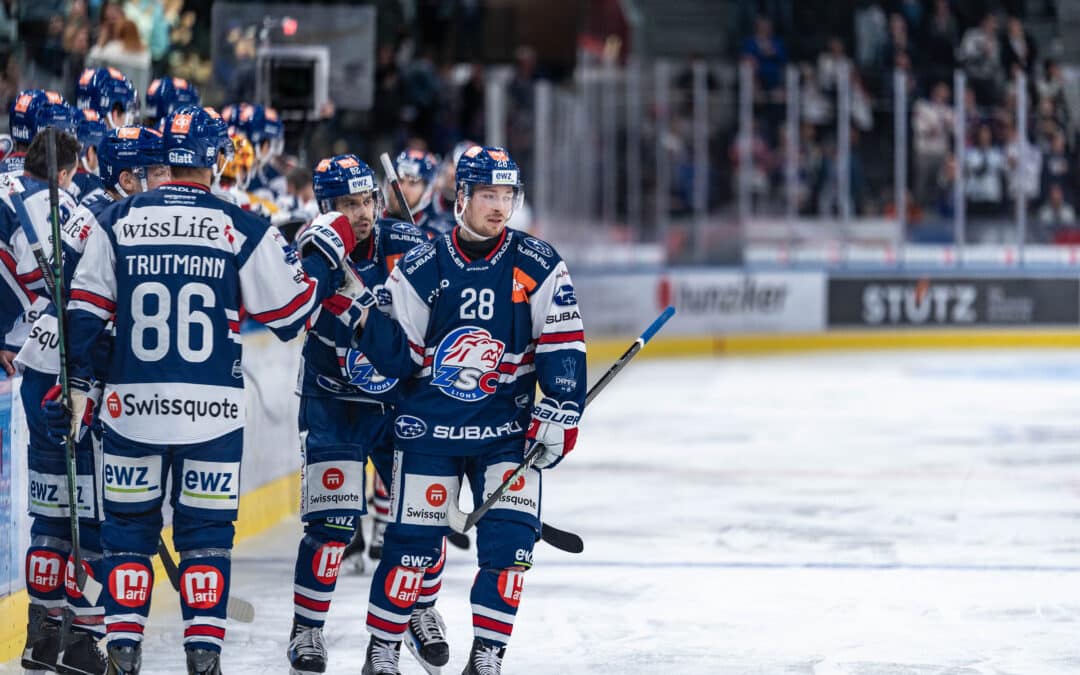 Die ZSC Lions mit dem Punktemaximum, Biel noch punktelos