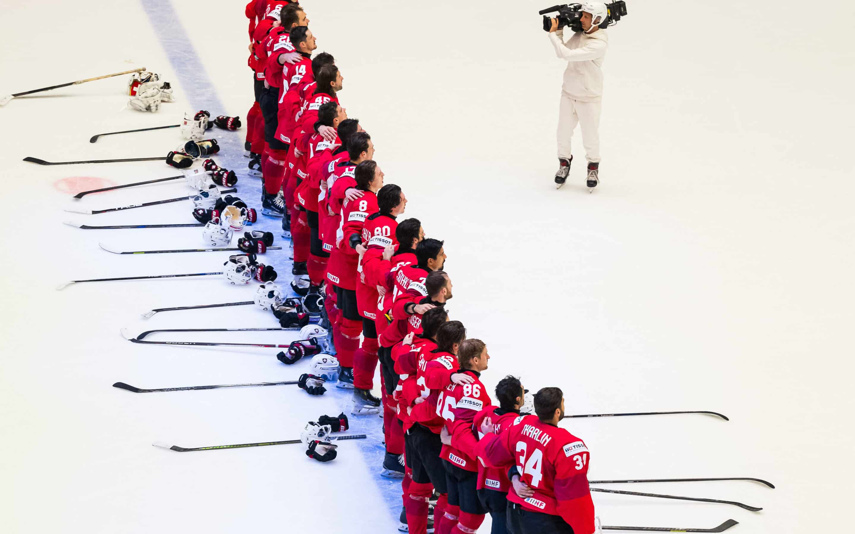 Schweiz gegen Deutschland – IIHF WM 2025