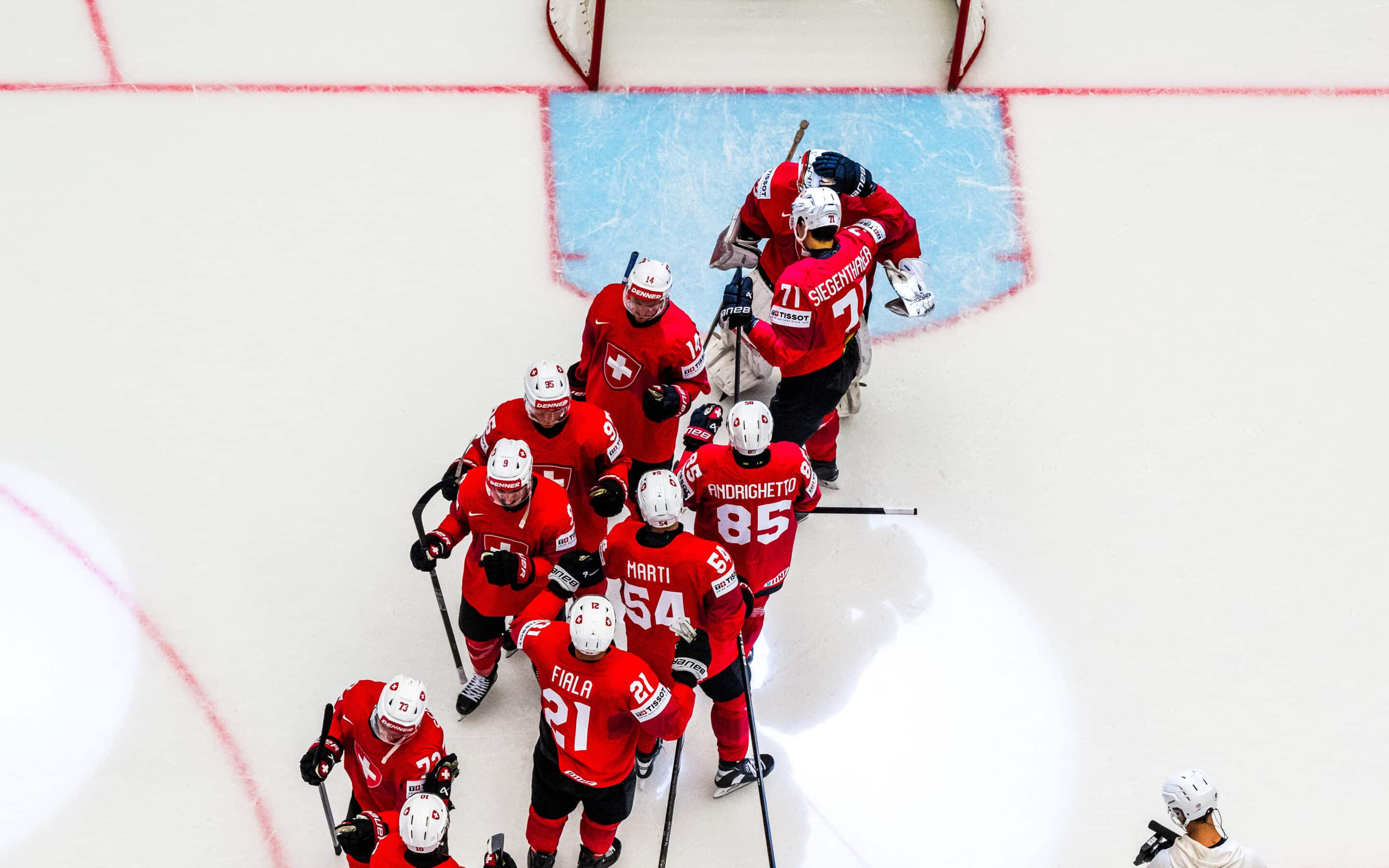 Schweiz gegen Deutschland – IIHF WM 2025
